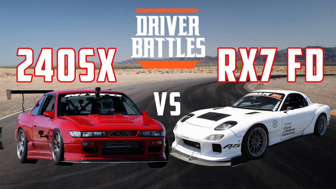 240sx Vs Two Broken Rx7's: A Driver Battle You Won't Want To Miss! | Driver Battles