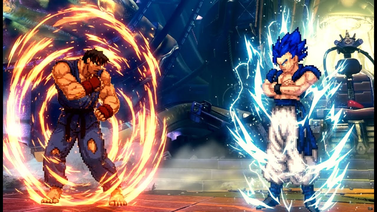 [Street Fighter Mugens ] Dragon Ryu Vs Supreme Gogeta