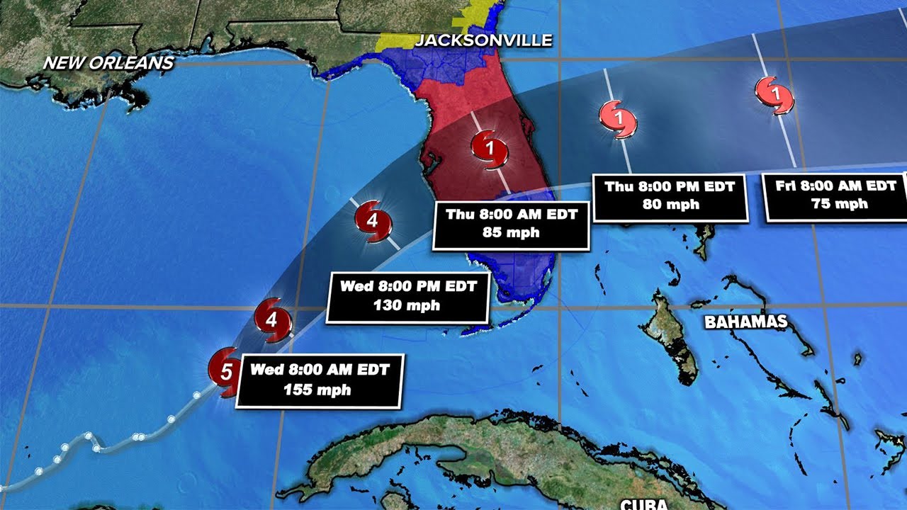 Hurricane Milton forecast, 2 a.m. on Oct. 9, 2024