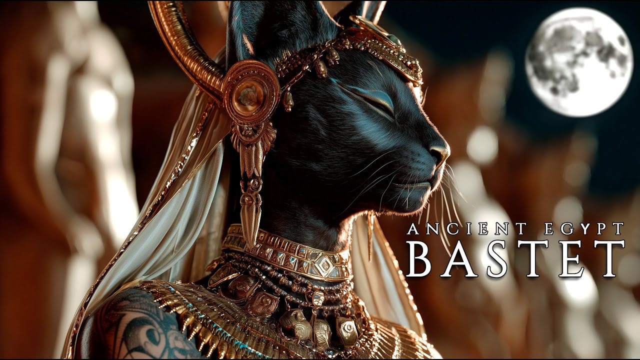Bastet – Egyptian Temple Chant Music | Ancient Ambient Sound for Ritual, Meditation & Sacred Calm