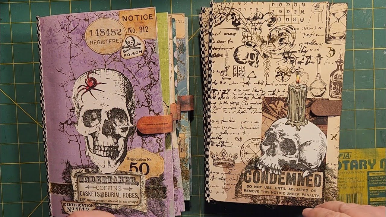 Halloween Simple Journals that are One Sheet Wonders