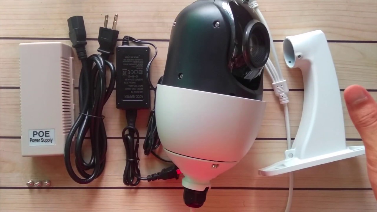 IPC-P405A High Resolution 5MP POE PTZ Camera with 18X Optical Zoom Quick Start Setup (New Version)