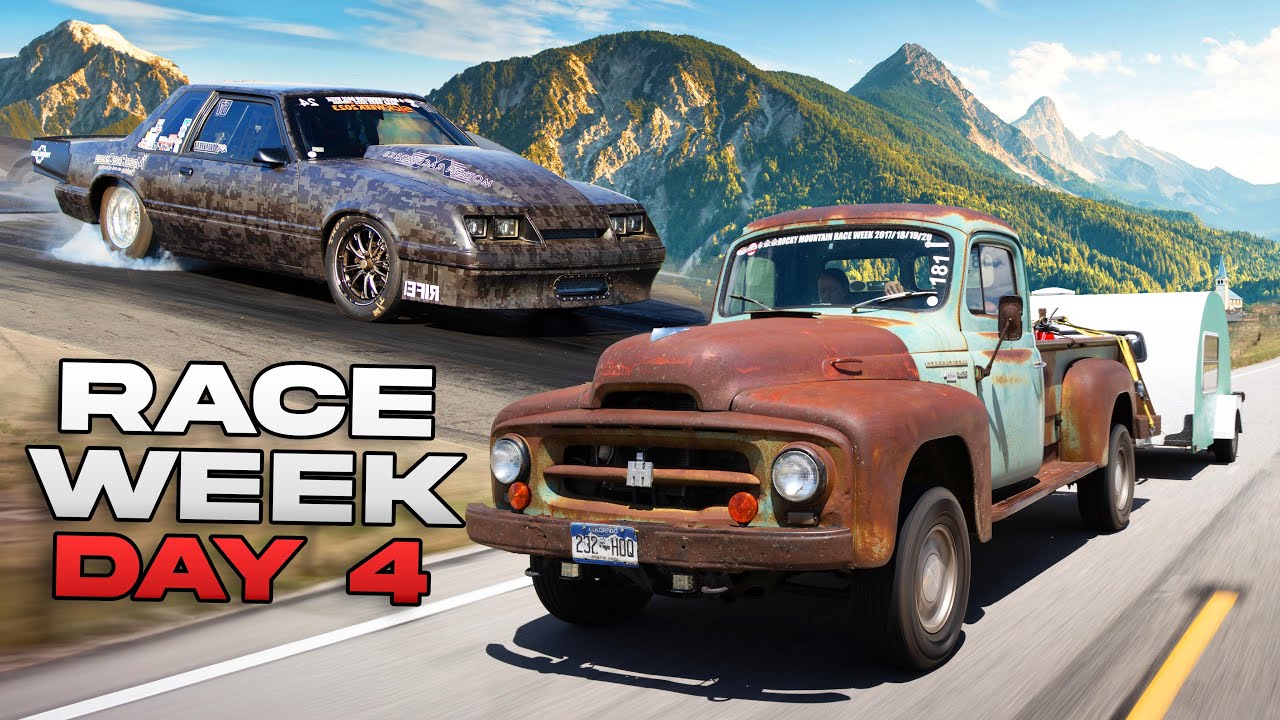 Street Car Mountain Drive, NEW RECORD, and MORE! | Race Week Day 4