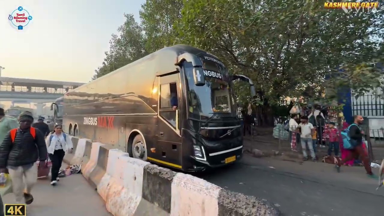 Delhi Kashmere Gate ISBT Bus Terminal Tamil | Delhi&rsquo;s Biggest Bus Stand Tamil Travel Guide