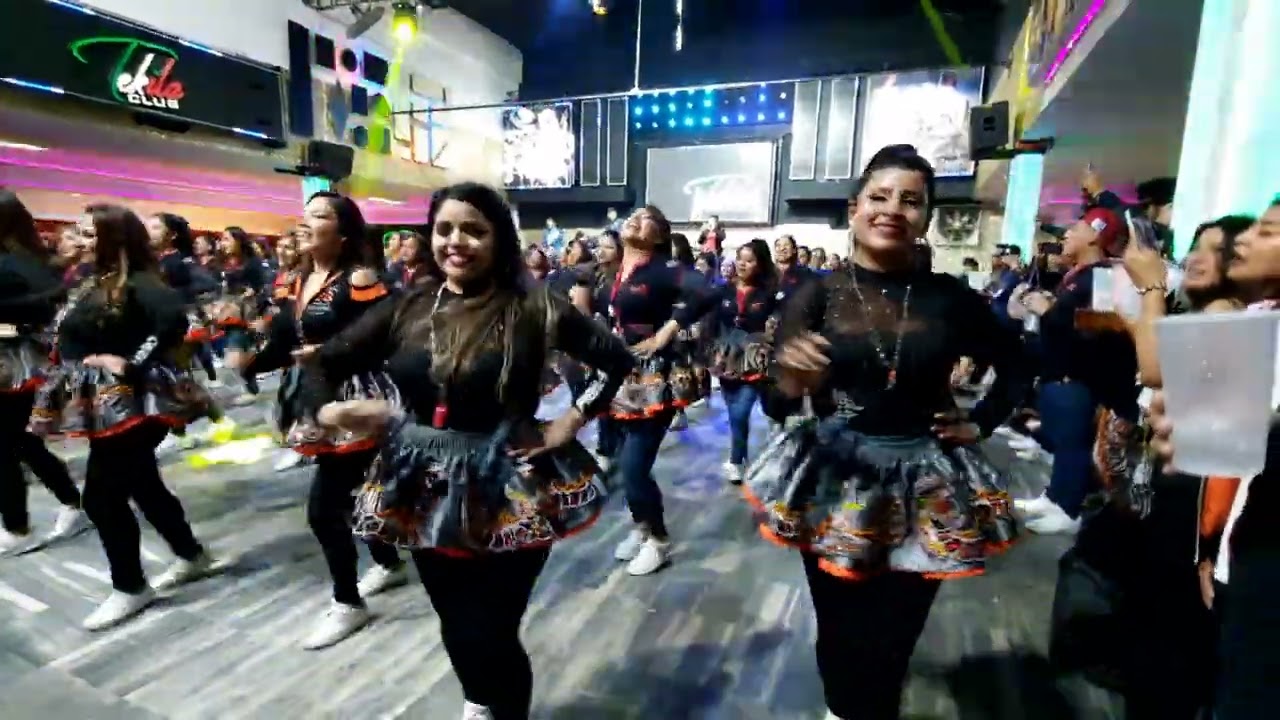 Caporales San Simon Cochabamba Ensayo Con La Banda Monster Band 》Tropa Cholitas