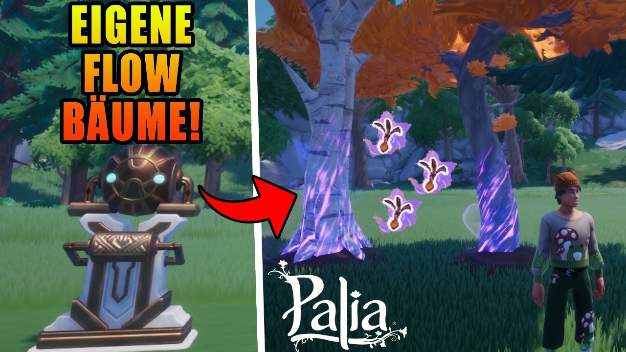 PALIA - STRÖMUNGSBÄUME / FLOW TREES AUF DEM EIGENEN GRUNDSTÜCK! 😍 PC / Nintendo Switch