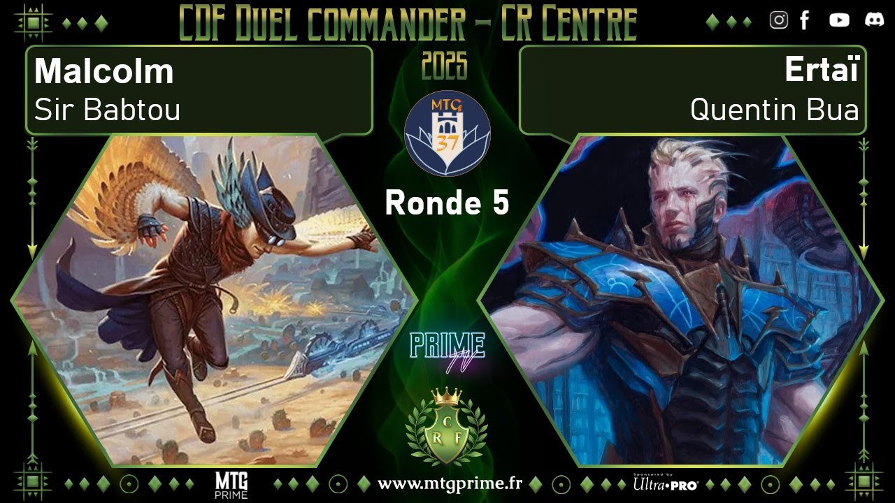 🔥 MTG Duel Commander : MALCOLM vs ERTAI | Partie Comment&eacute;e & Strat&eacute;gies 🃏