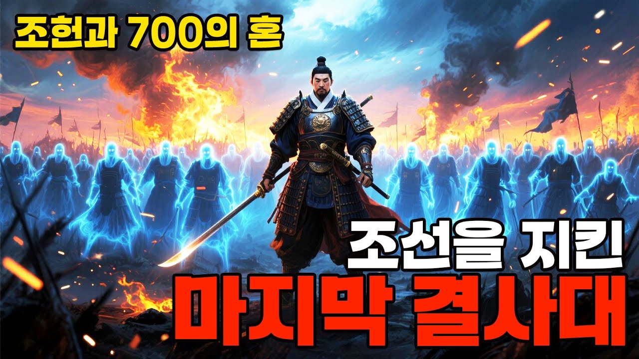 ⚔️단 700명, 1만 5천 왜군을 전멸시킨 조선의 결사대?! (실화)
