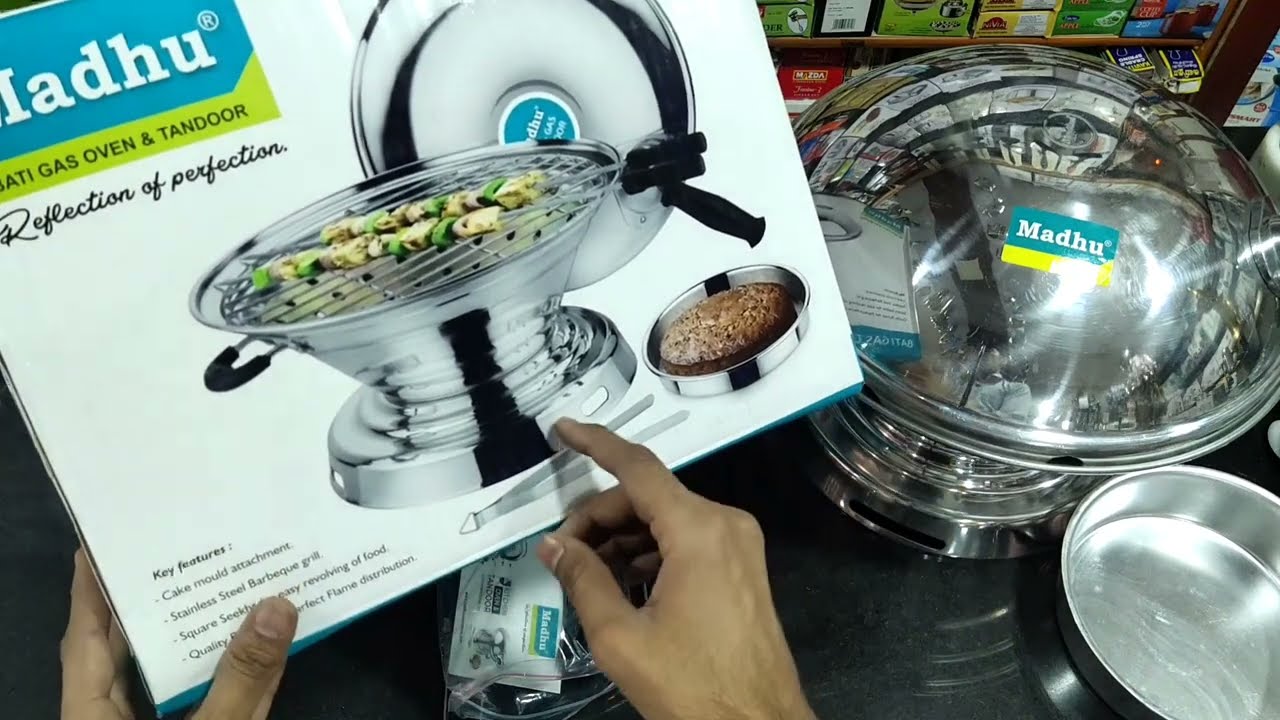 Gas Tandoor For Home | Gas Oven/ bati/Barbeque Grill / Pizza Maker / Cake
