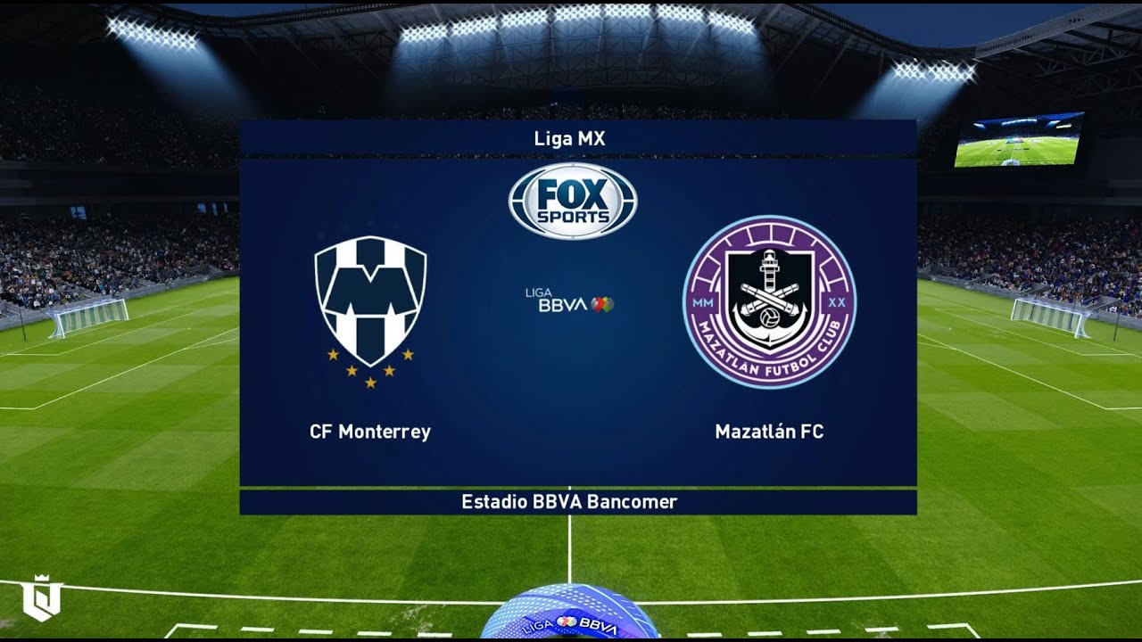 Monterrey vs Mazatlan ● Apertura Liga Mx ● Gameplay Pes 2021