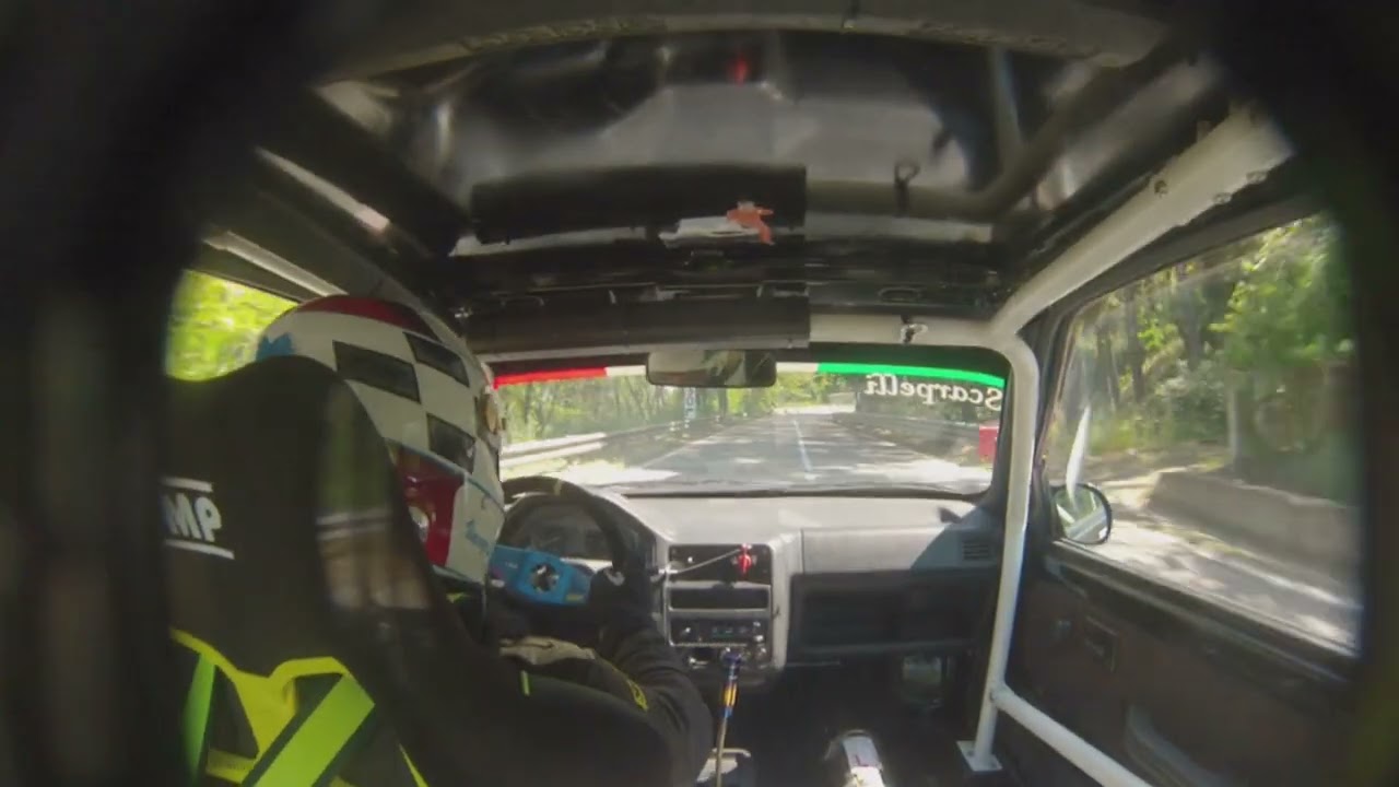 LUZZI SAMBUCINA 2022 ON BOARD GARA 1 PEUGEOT 106 1.4 RACING START PAOLO SCARPELLI 15-05-2022