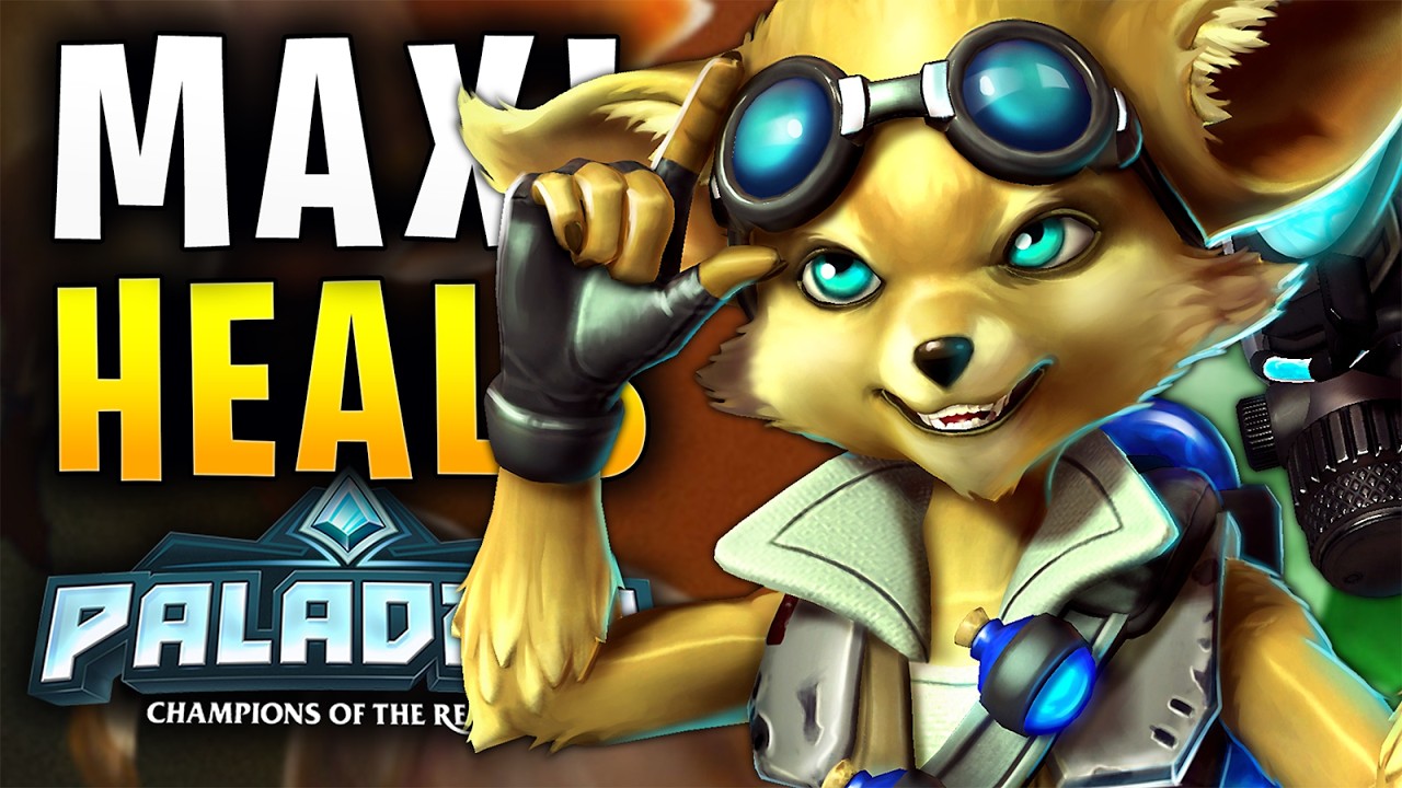 GOD TIER HEAL OUTPUT! - Paladins Pip Gameplay Build