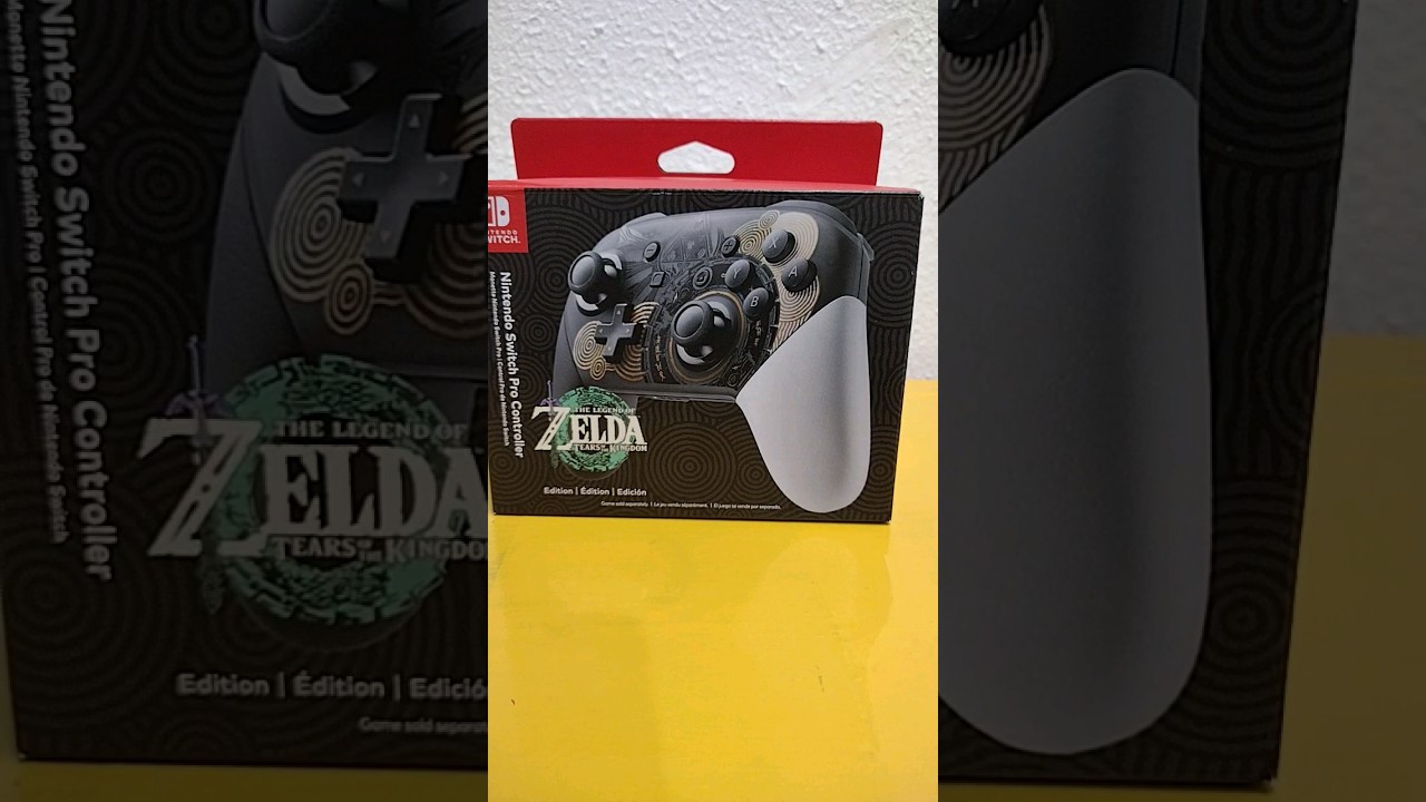 Zelda Tears Of The Kingdom Pro Controller! The best design yet!? Nintendo Switch Pro Controller!