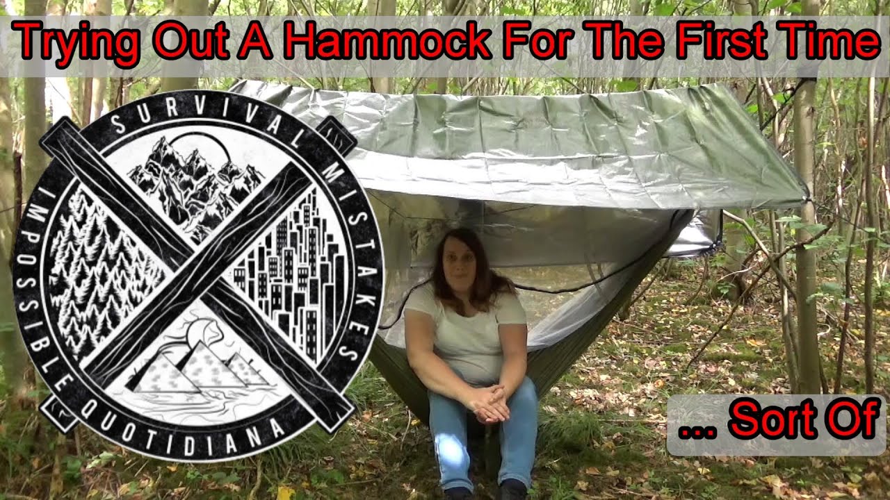 Trying Out A Hammock For The First Time (...Sort Of)