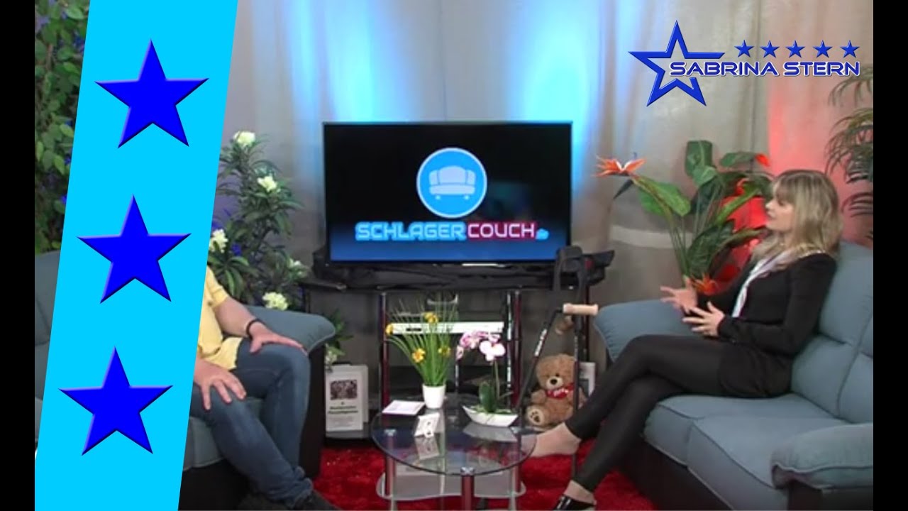Sabrina Stern auf der Dortmunder Schlagercouch Mai 2021