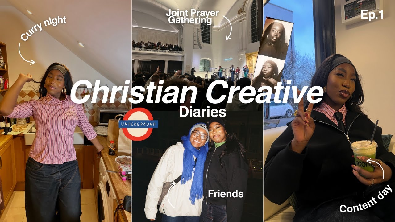 LIFE AS A CHRISTIAN CREATIVE | Joint Prayer Gathering, Catching up with friends & Filming Content