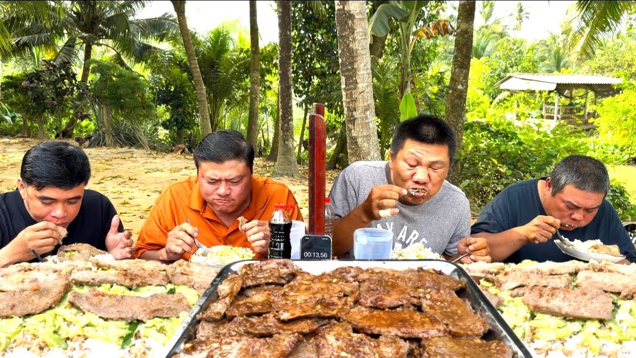 Trận Đấu Đỉnh Cao Gay Cấn Ăn 7,4 KÝ CƠM BÒ TÙNG XẺO Cái Kết Căng Như Dây Đàn | ATĐQ 