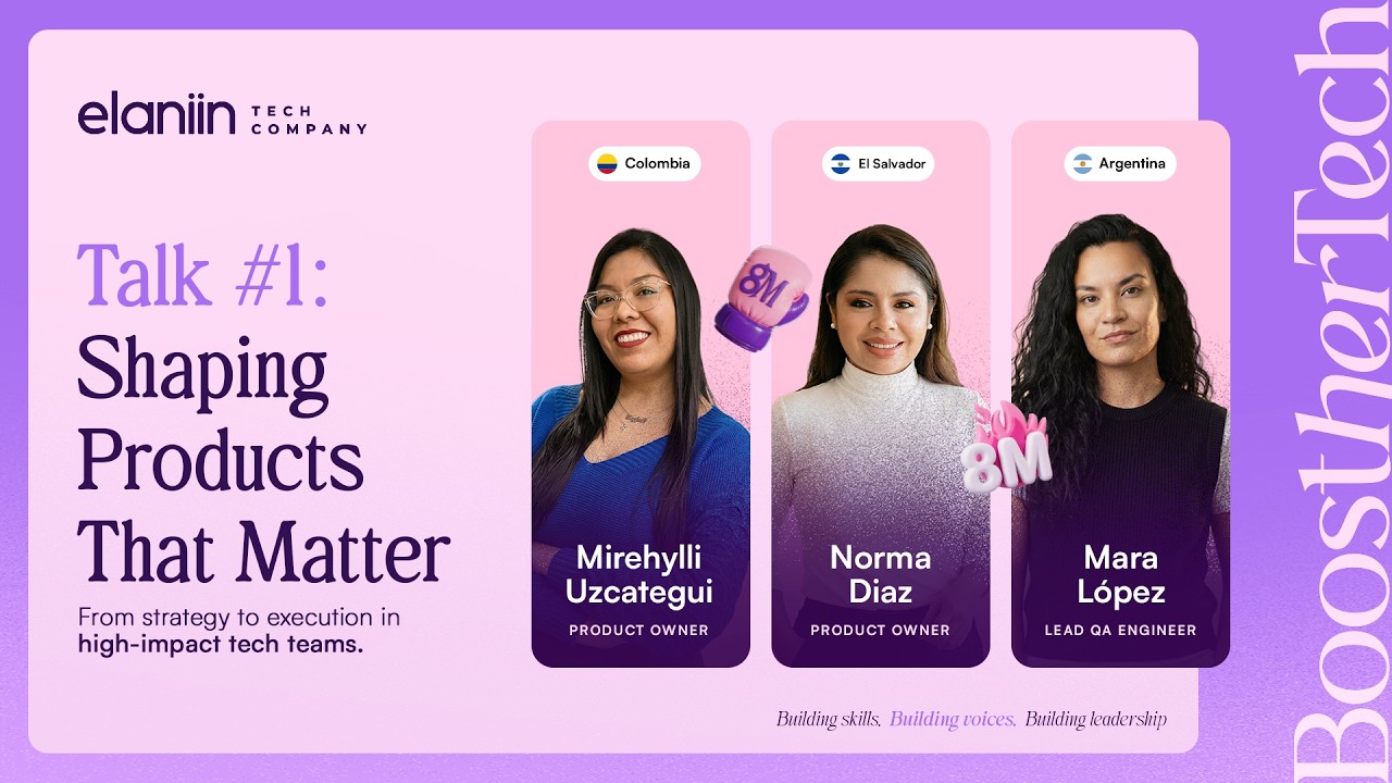 BoostHer Tech 2026 - Talk #1: Shaping Products That Matter