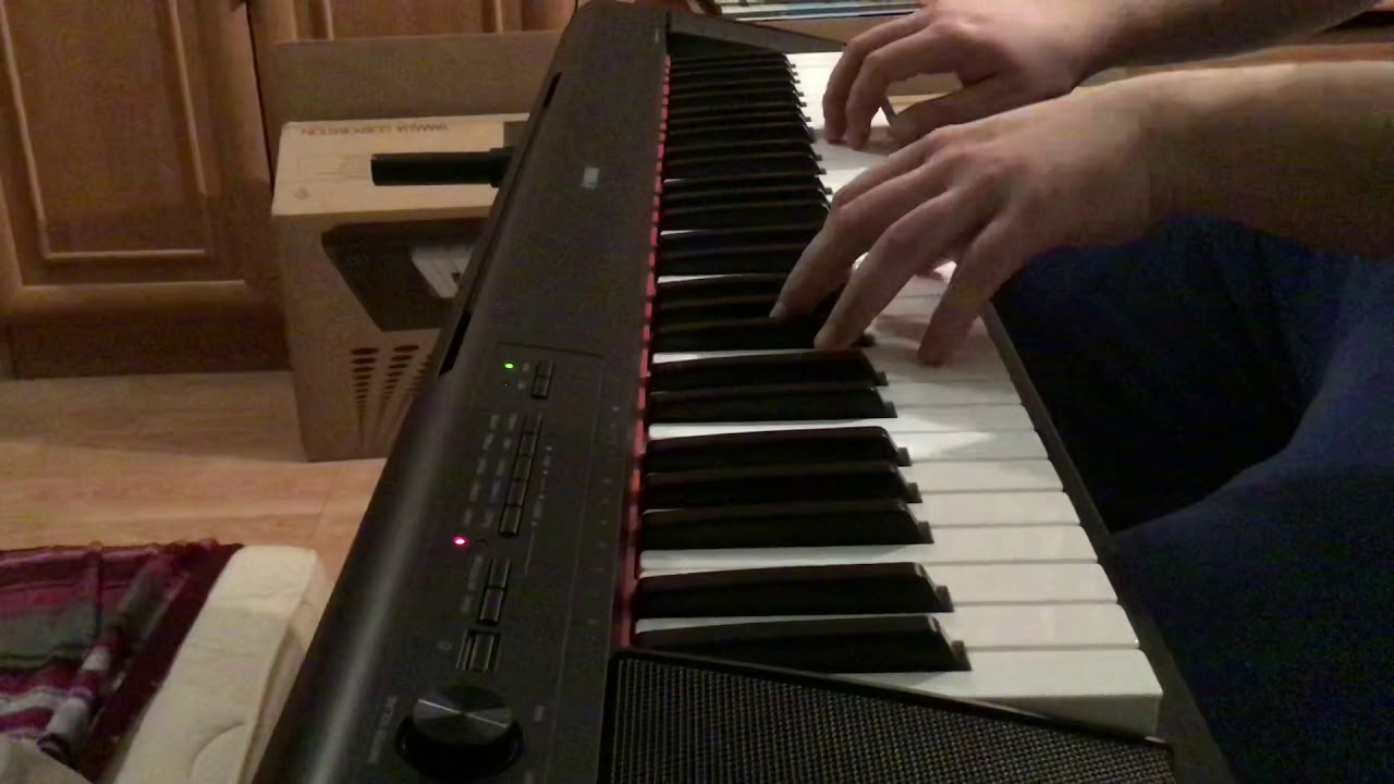 Yamaha NP-12 piano1 sound test (external mic)