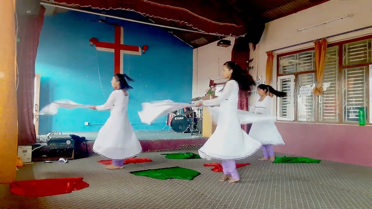 Flag Dance | Kirtipur Church Youth | First Ever Flag Dance (Memory)