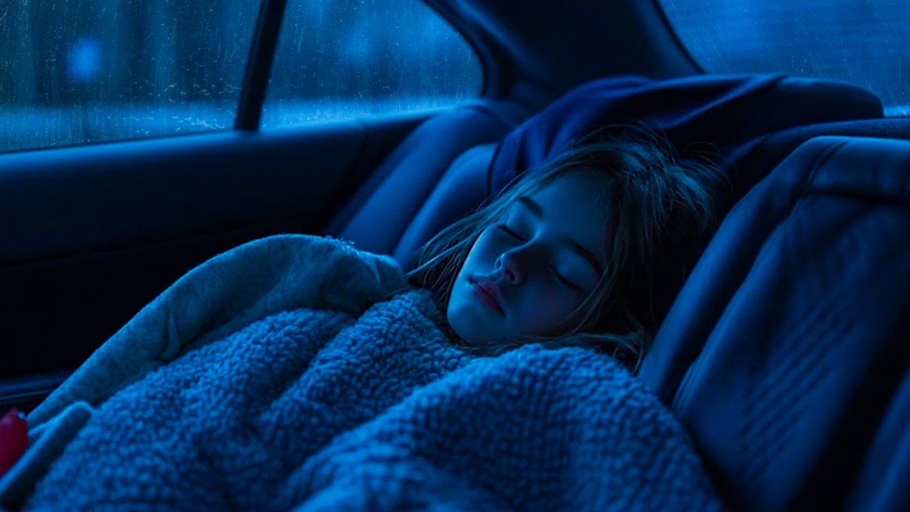 Sound Sleep During a Violent Storm 🌩️ Heavy Rain, Thunder & Lightning Surrounding a Car