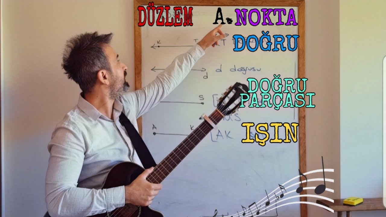 15 Dakikada DOĞRU,DOĞRU PARÇASI, IŞIN,DÜZLEM,NOKTA(ŞARKI KODLAMALI🎵)/5.SINIF