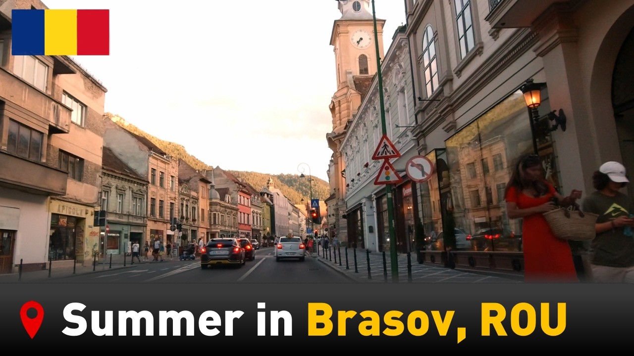 🔴 Romania, Brasov • Summer in Brasov  🇷🇴  One of the most visited cities in Romania