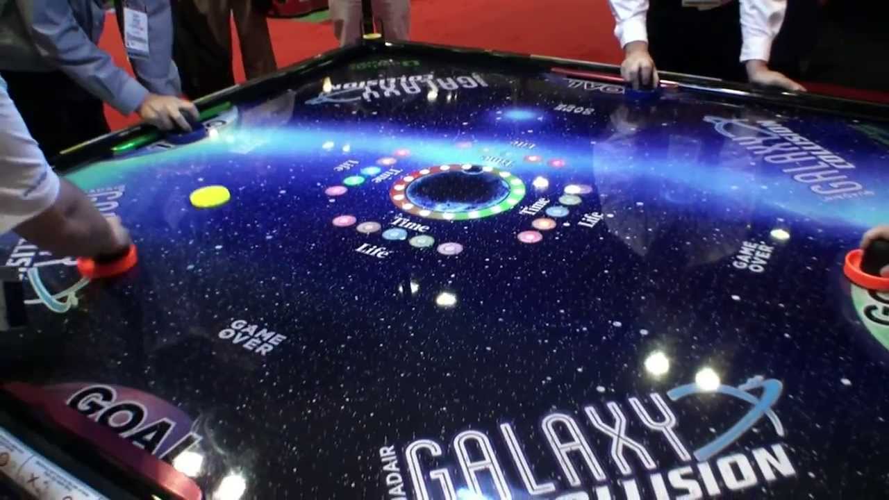 Galaxy Quad Air Hockey Table - BOSA 2014 Gold Medal Winner - Sports Games - BMIGaming - Barron Games
