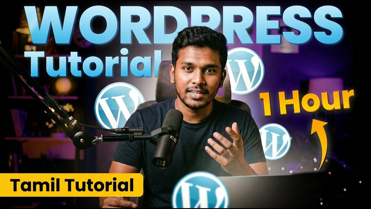 WordPress Tutorial for Beginners in Tamil | WordPress Full Course in Tamil |WordPress Tutorial Tamil