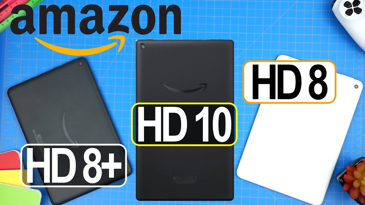 Amazon Fire HD10 vs HD8 vs HD8+