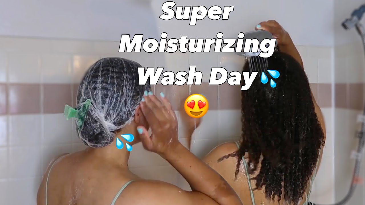Super Moisturizing Wash Day From Start To Finish - Healthy Hair