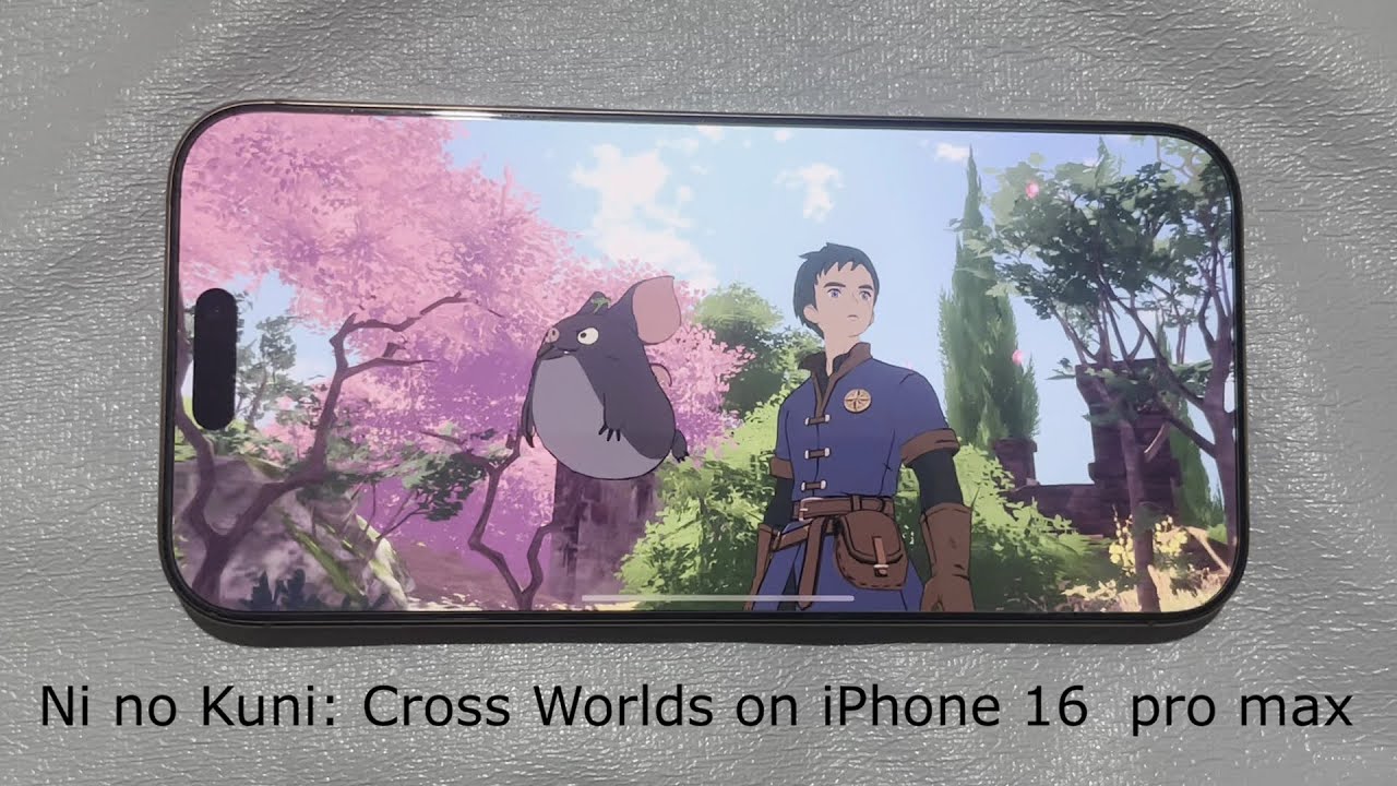 Ni no Kuni gameplay on iOS | 50 FPS