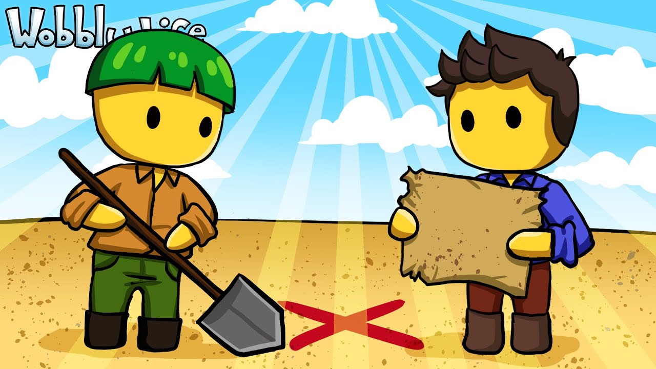 Zostaliśmy ARCHEOLOGAMI i POSZUKUJEMY zakopanych SKARBÓW! | WOBBLY LIFE