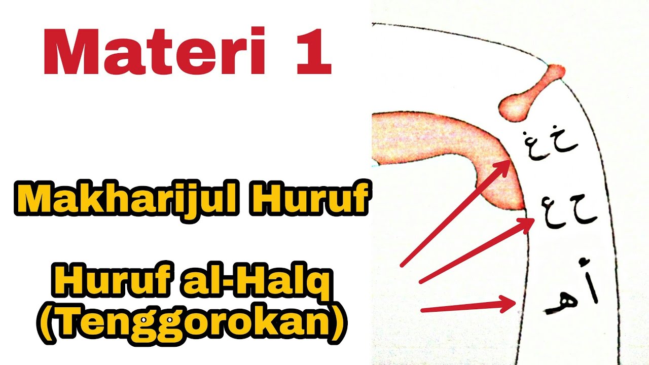 Episode 1. Makharijul Huruf (Materi al-Halq/Huruf Tenggorokan) | Tajwid Pemula