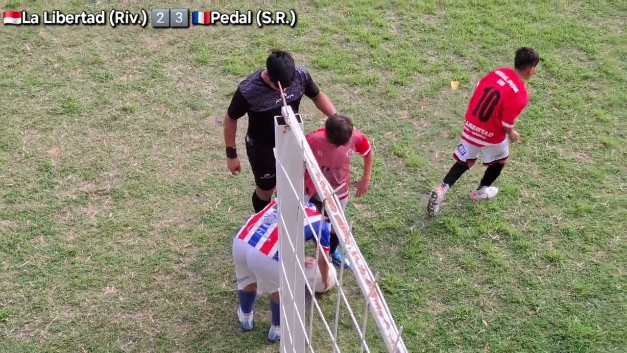 La Libertad de Rivadavia vs Sportivo Pedal Club - Torneo Regional Juvenil Cuyano 2025 . 1er Tiempo