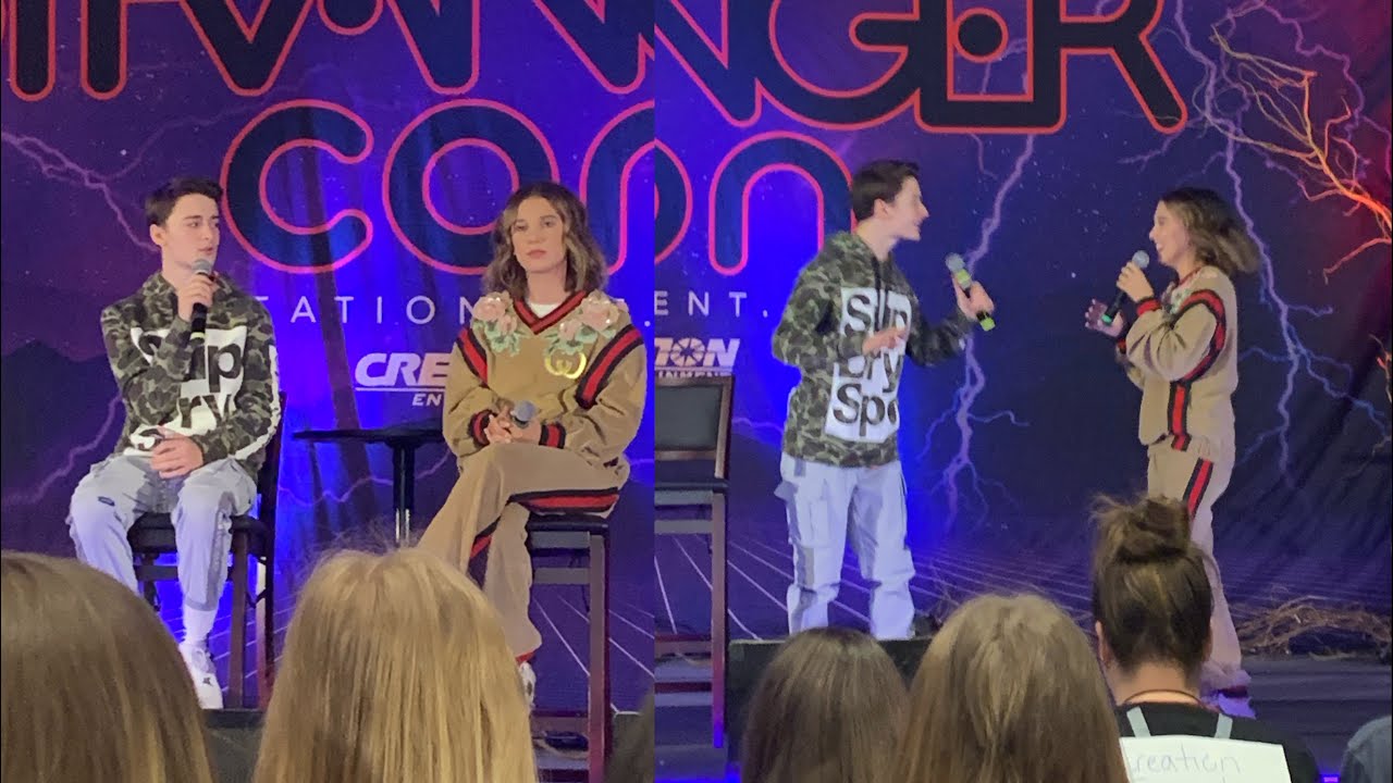 Stranger Con ATL pt 2 (Millie and Noah panel)
