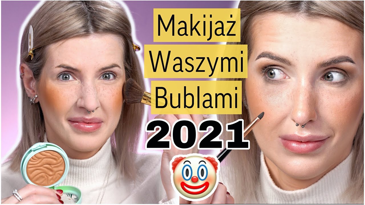 WASZE BUBLE 2021 w Akcji!- Wyglądam jak Clown w Nowy Rok🤡- Banana Beauty to Horror!