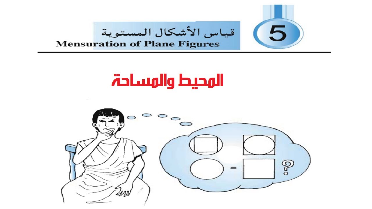 المحيط والمساحة