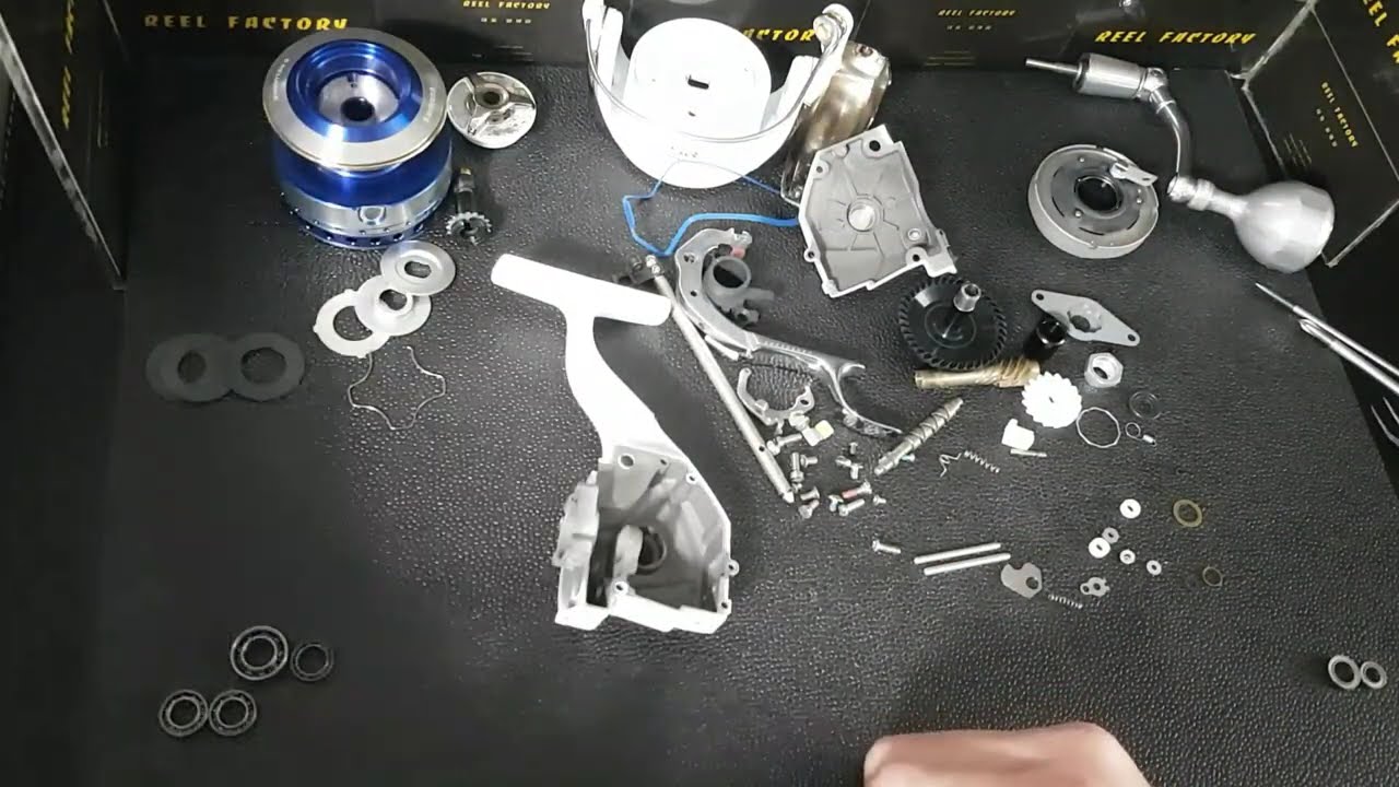 ♡릴팩토리♡ 시마노 06 오나가 SP 6000D(SHIMANO 06 ONAGA SP 6000D MAINTENANCE, SPINNING REEL OVERHAUL)