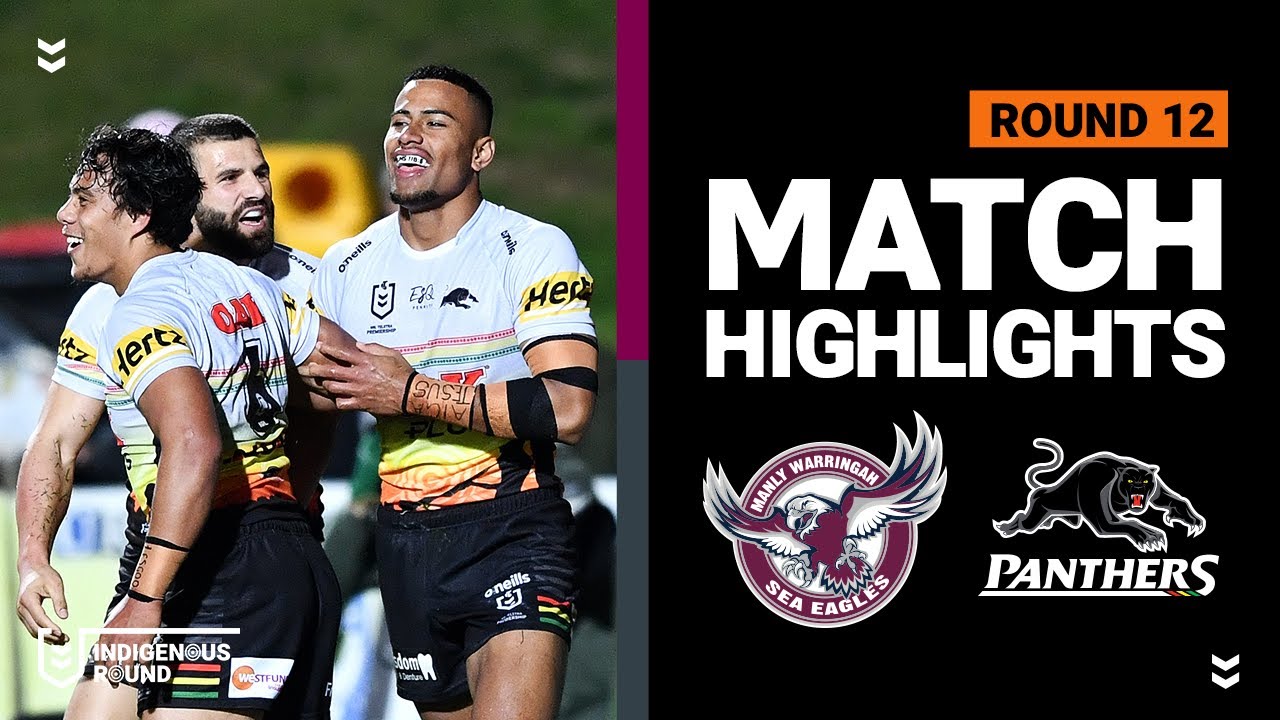 NRL Highlights | Sea Eagles v Panthers | Round 12 2020 | Telstra Premiership | NRL