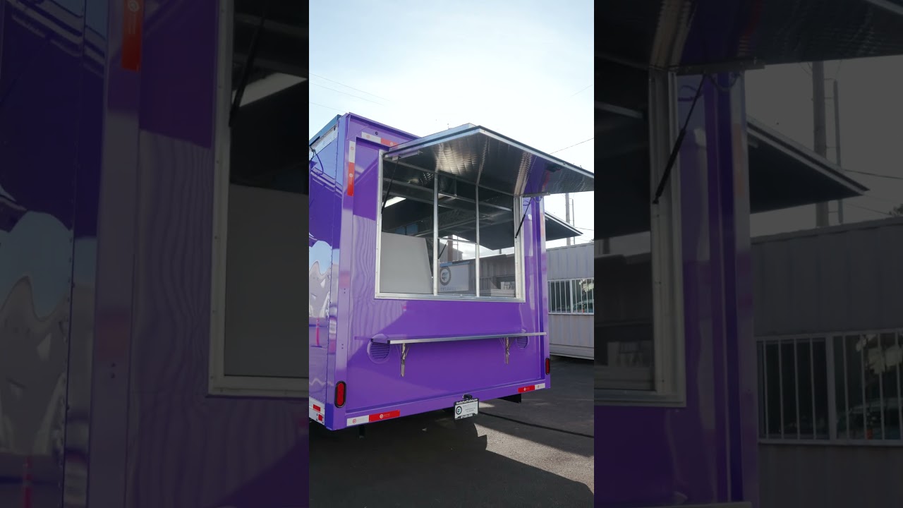 ☀️ Solar-Powered Shave Ice Trailer in Maui 🌴 | Off-Grid Food Trailer Build by Quality Trailers Inc