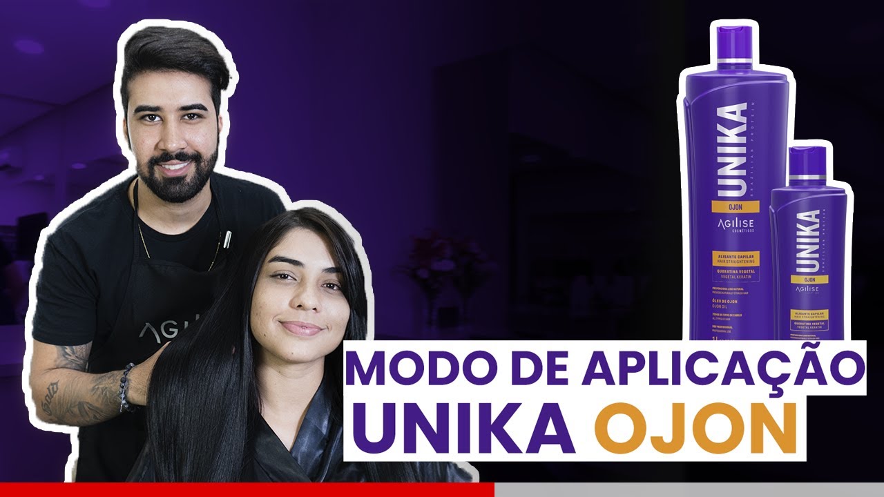Como fazer uma progressiva perfeita - Unika Ojon - Modo de Aplicação - por Matheus Lucena