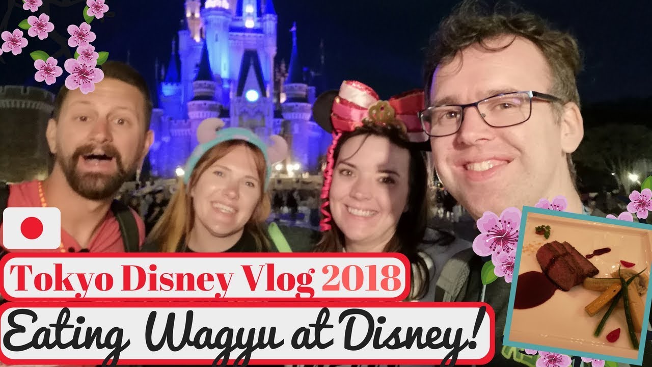 Tokyo Disneyland Vlog May 2018 | Eating in the fanciest place at Disney! | KrispySmore #12