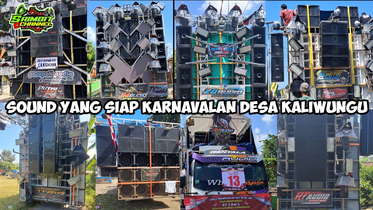 JM AUDIO PASOPATI 2 PUTRI PUSH PUSH ZD AUDIO DLL DAFTAR HADIR SOUND KARNAVAL DESA KALIWUNGU TEMPEH 