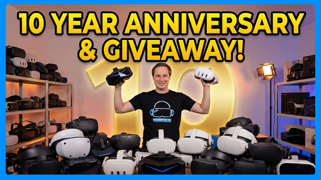 Celebrating 10 Years of VoodooDE VR: My Journey & Massive Giveaway!