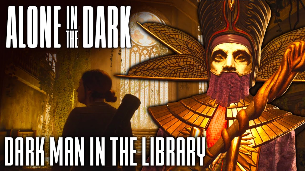 How to avoid the Dark Man in the Library – Alone in the Dark I PS5 [4K]