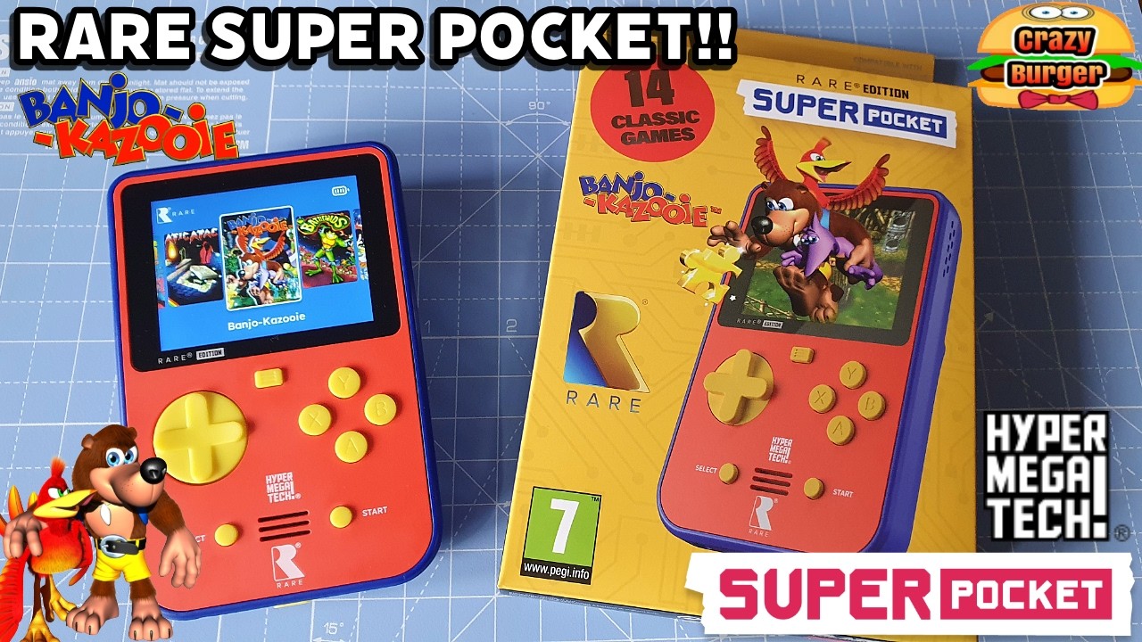 Rare Edition Super Pocket включает N64 Banjo Kazooie &mdash; впечатляет за &pound;49.99!