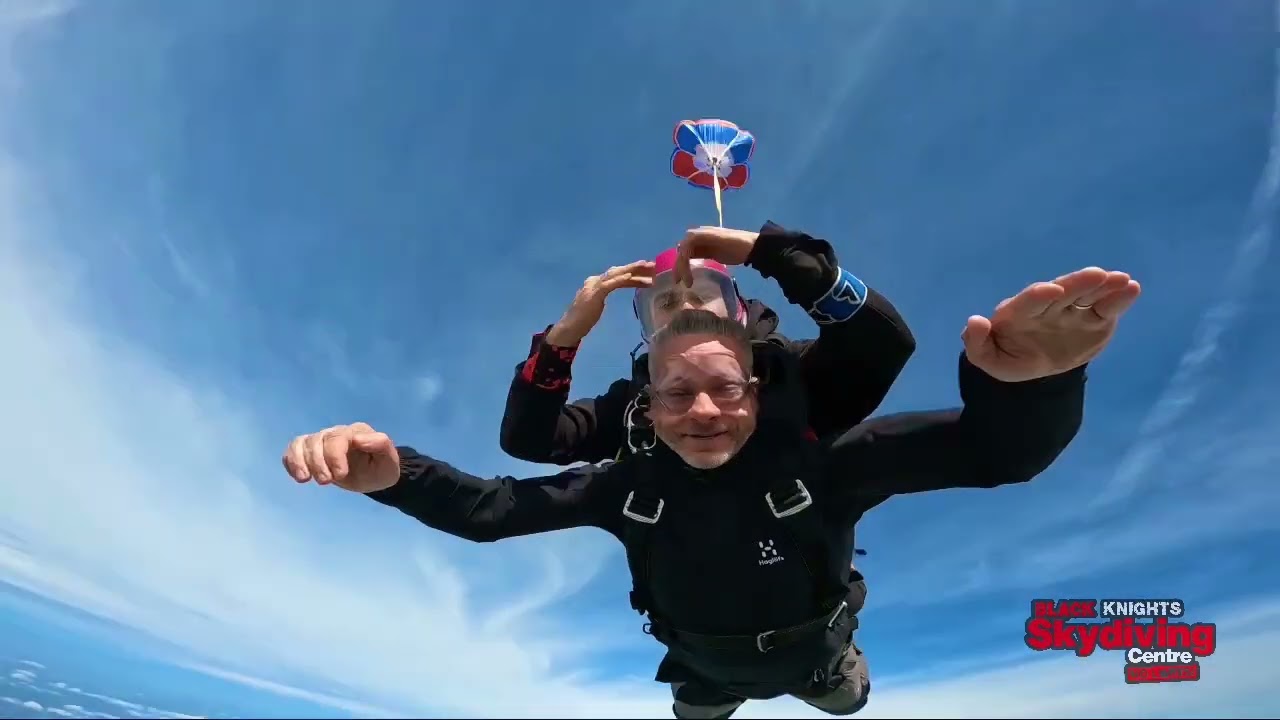 My Tandem Skydive with the Black Knights