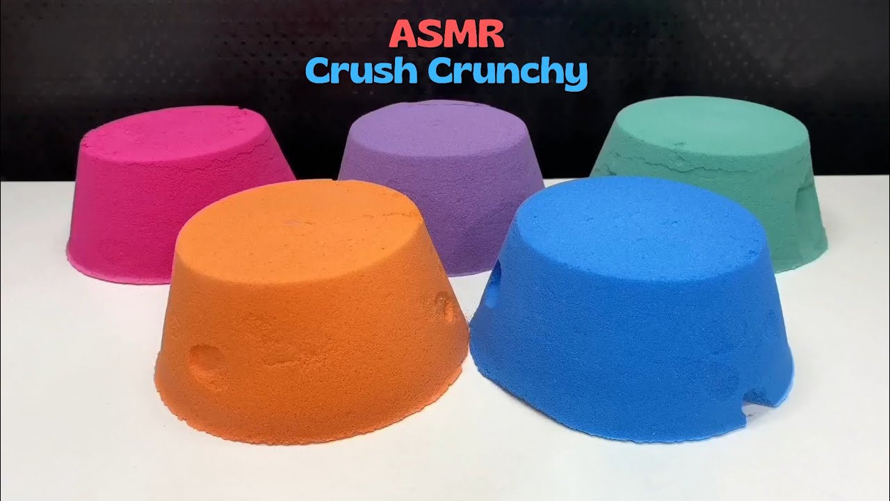 ASMR Baking Soda Holi Special Crush #asmrcrushcrunchy