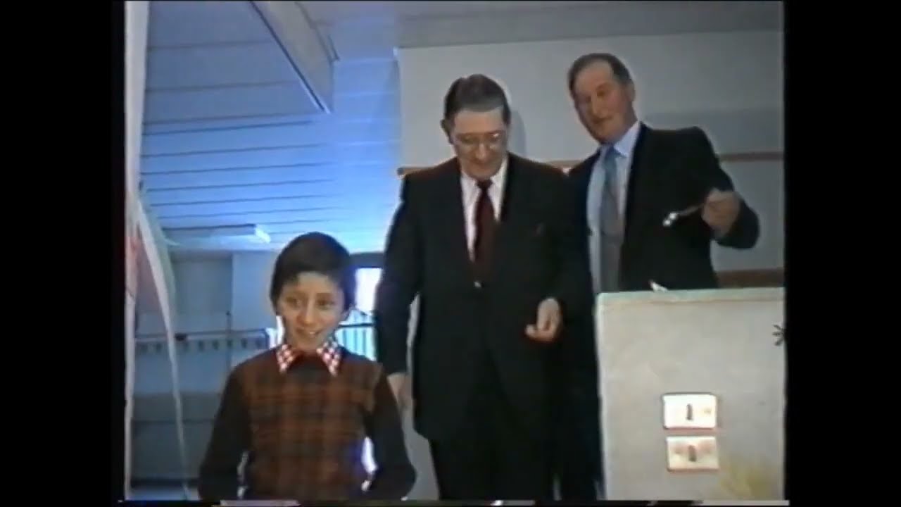 1985, Antonio Mazzarolli sindaco Treviso presentato dal presidente di circoscrizione Angelo Amadio